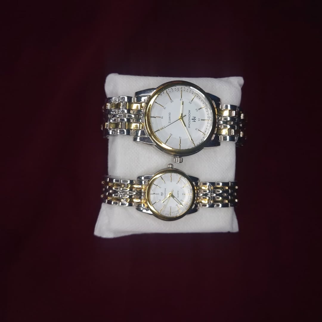MoonTone Quartz Couple Watch Set