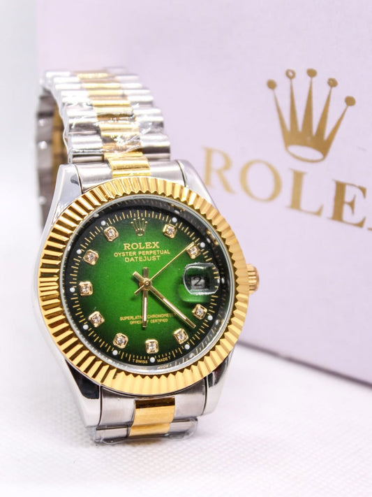 Rolex Oyster Perpetual Datejust Green Dial