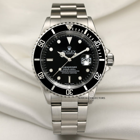 Rolex Submariner Date 40mm – Rotating Bazel Stainless Steel Black Dial With Premium Box