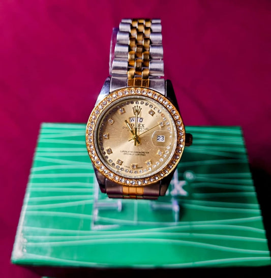 Rolex Oyster Perpetual Datejust Gold Dial