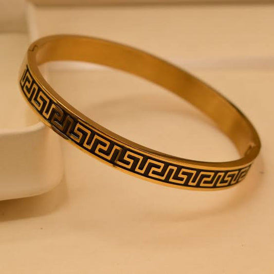 The Signature Greek Bracelet – Sleek. Stylish. Golden